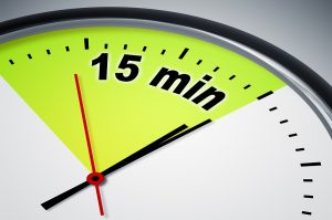 Reality Blog: 15-Minute Marketing