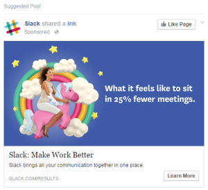 6 B2B Trends- Facebook promoted post