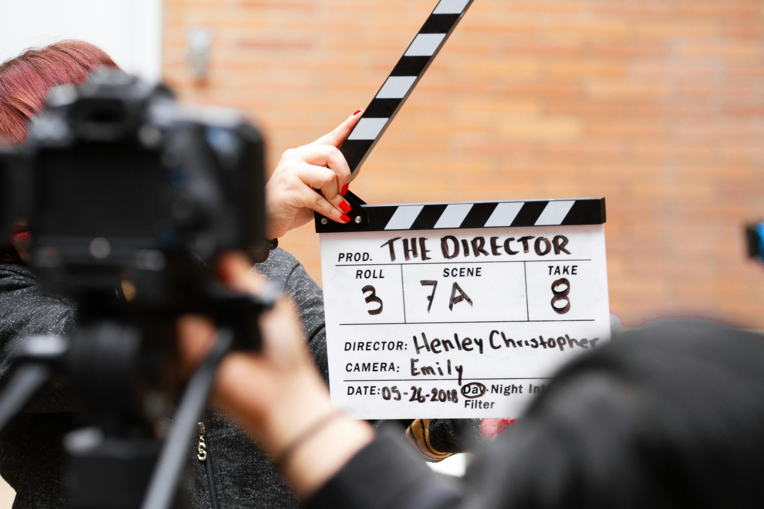 director directing scene